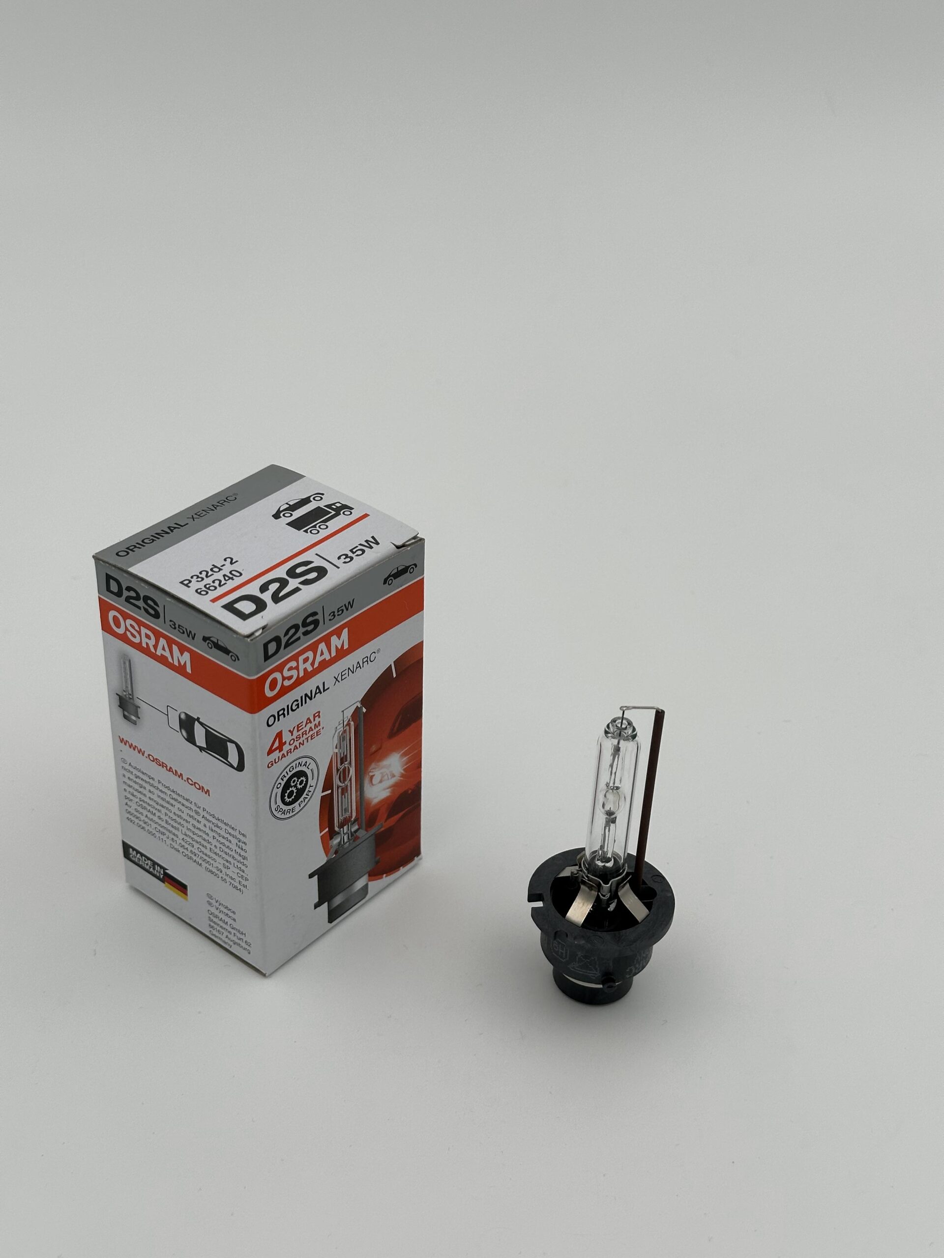 لامپ زنون فابریک اسرام / پایه D2S ( بسته یک عددی )