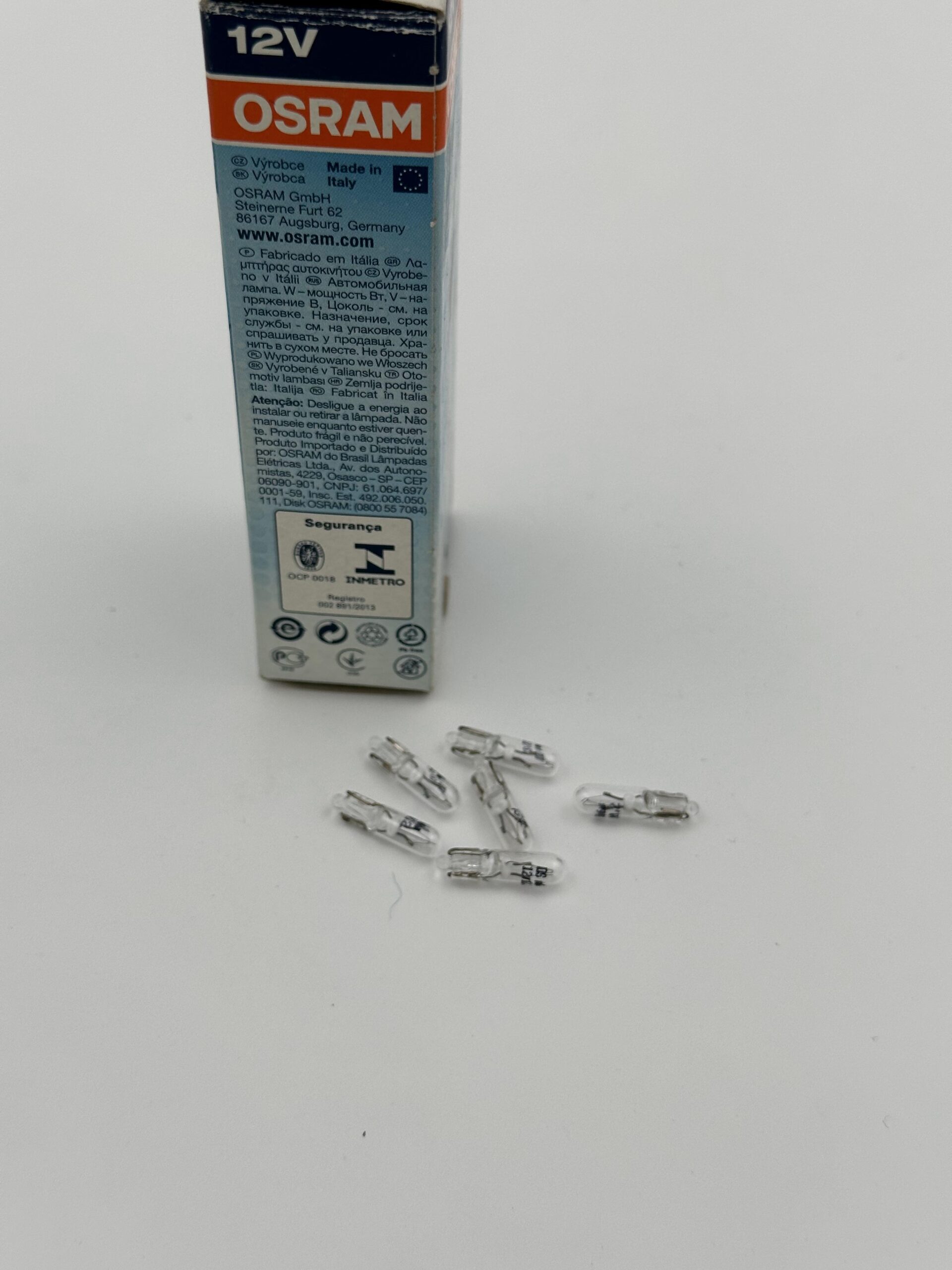 لامپ آریایی سوزنی اسرام /مدل 1.2W ولت 12 ( قیمت هر عدد )