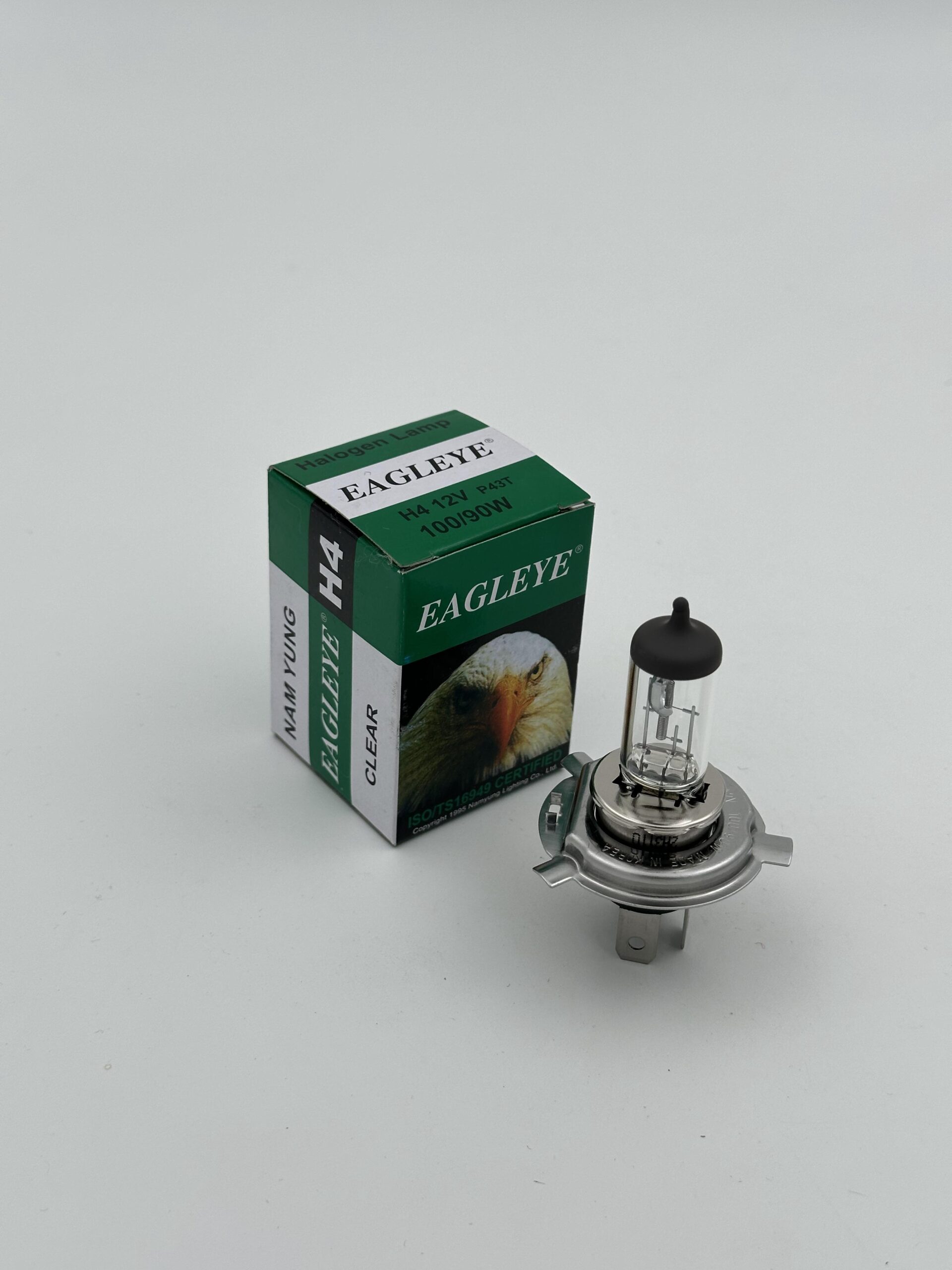 لامپ خودرو عقاب / پایه H4 ولت 12 ( بسته یک عددی )