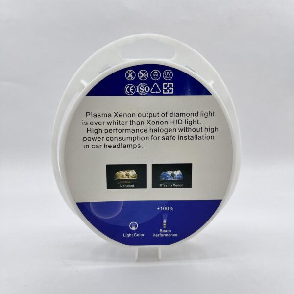 لامپ خودرو MKS / پایه H4 مدل plasma xenon ولت 12 ( بسته دو عددی ) - Image 3