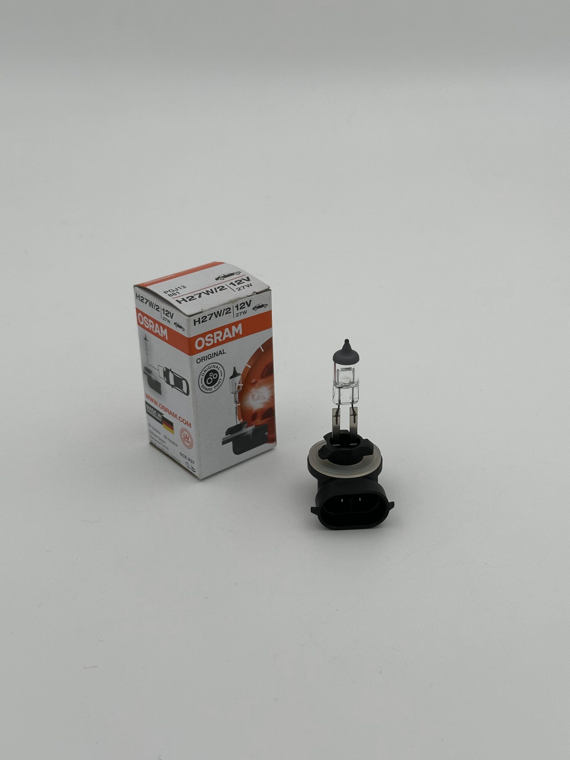 لامپ خودرو اسرام / پایه 881 (H27W/2) ولت 12 ( بسته یک عددی ) - Image 4