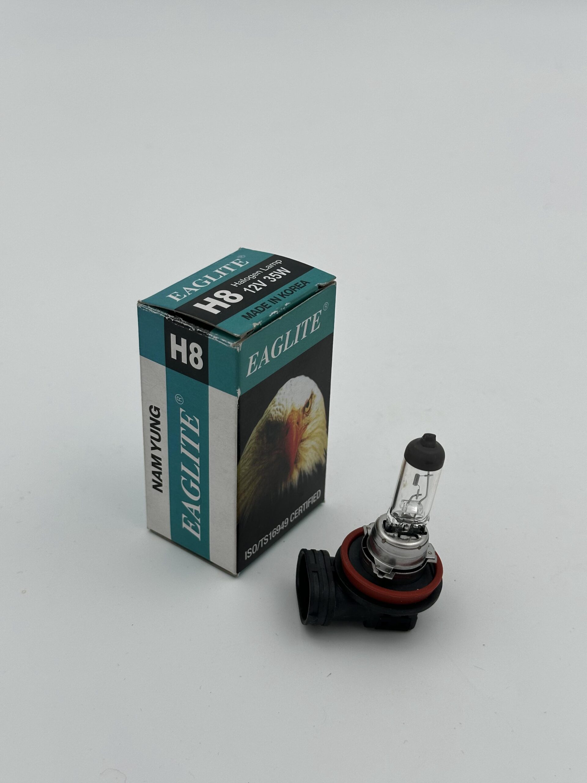 لامپ خودرو عقاب / پایه H8 ولت 12 ( بسته یک عددی )