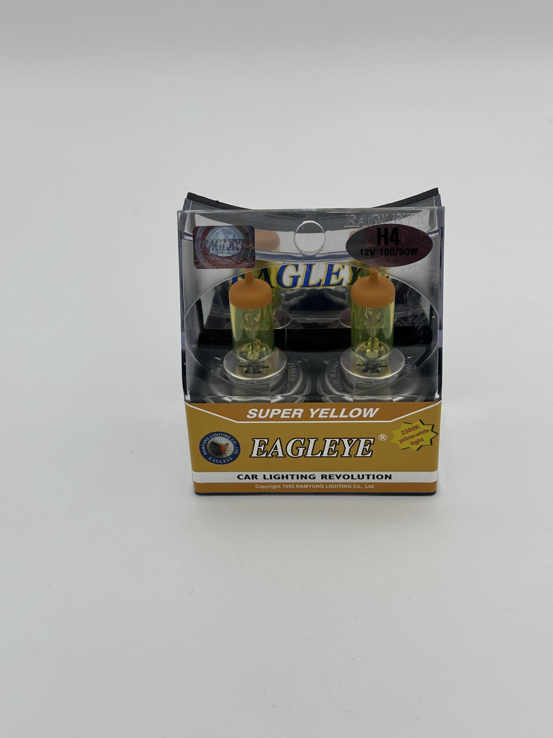 لامپ خودرو عقاب / پایه H4 مدل Super Yellow (زرد) ولت 12 ( بسته دو عددی ) - Image 2
