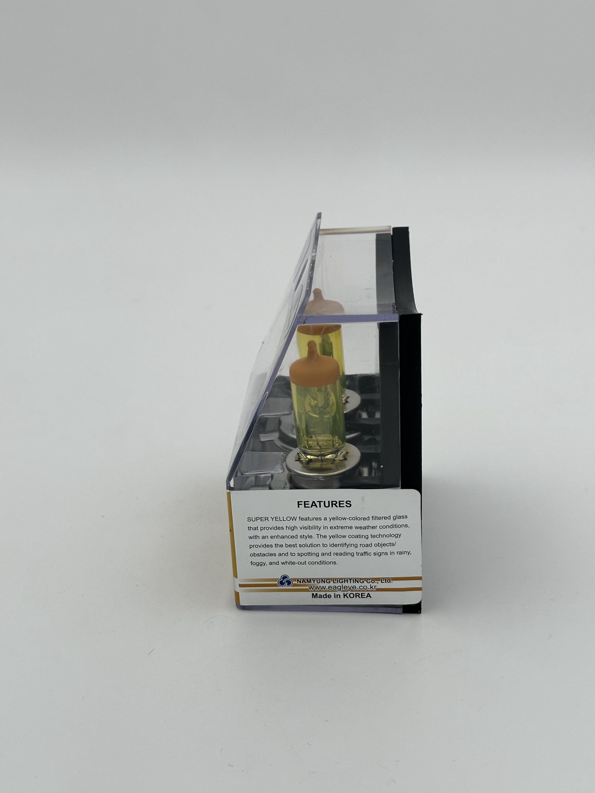 لامپ خودرو عقاب / پایه H4 مدل Super Yellow (زرد) ولت 12 ( بسته دو عددی ) - Image 4