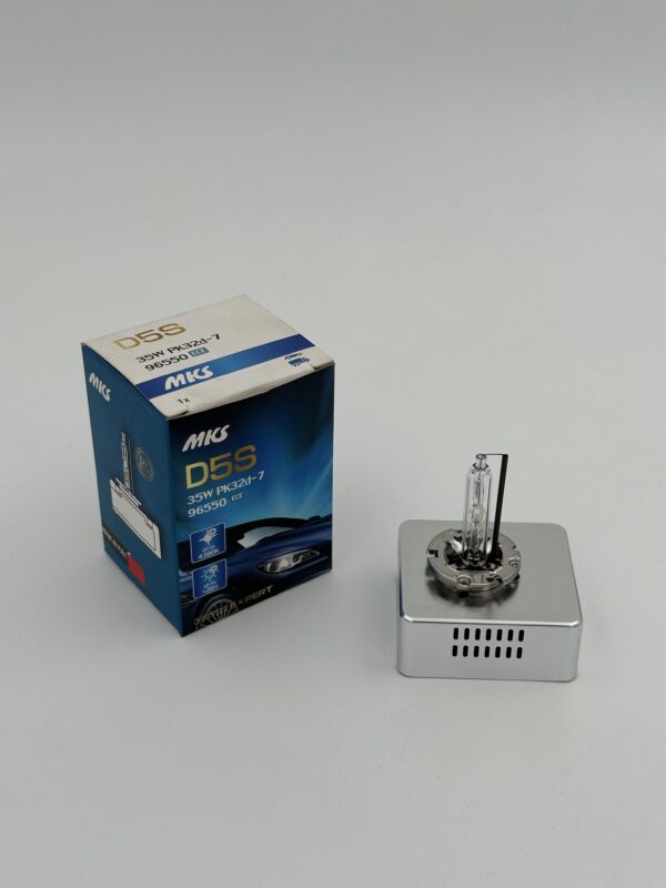لامپ زنون فابریک MKS / پایه D5S ( بسته یک عددی )