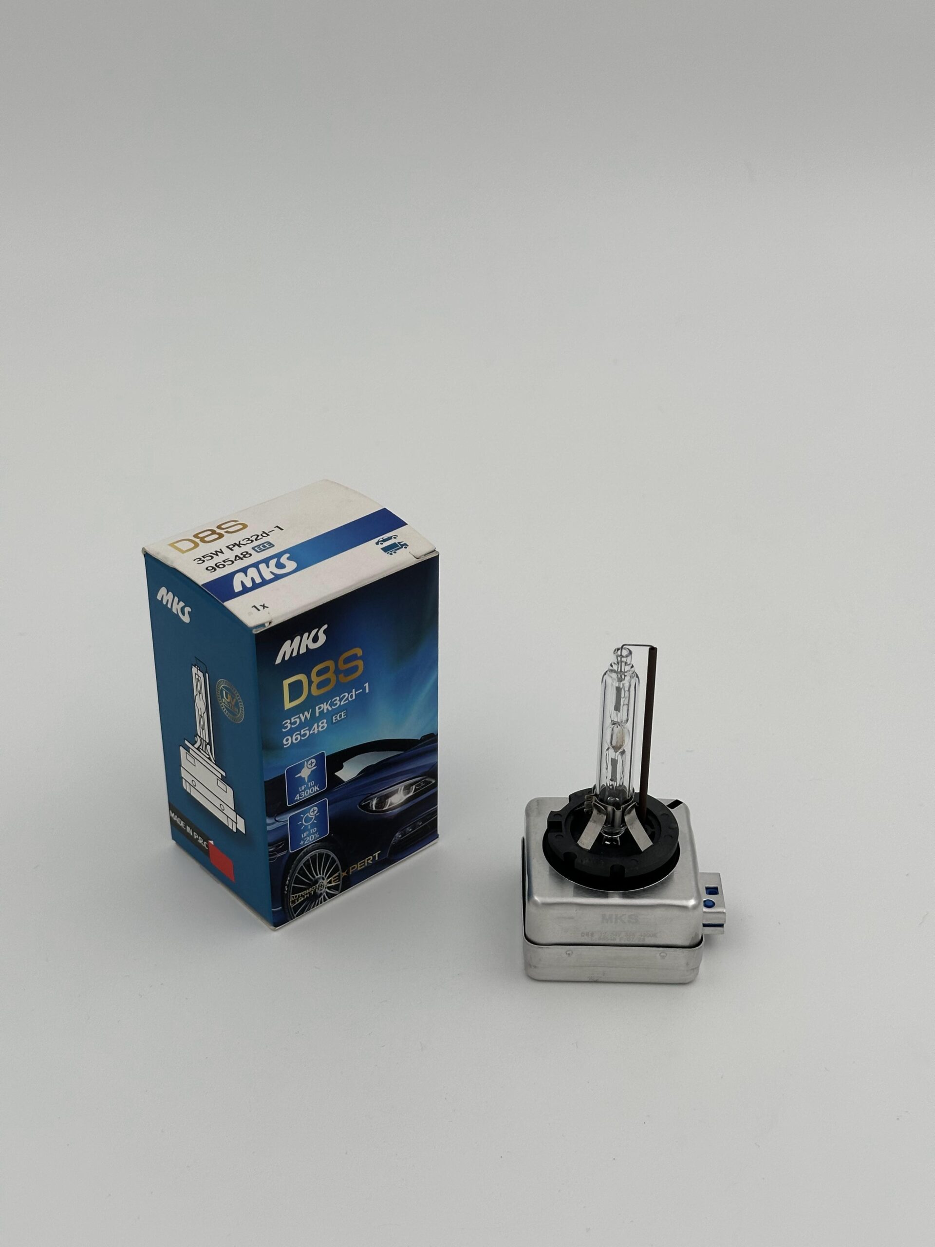 لامپ زنون فابریک MKS / پایه D8S ( بسته یک عددی )