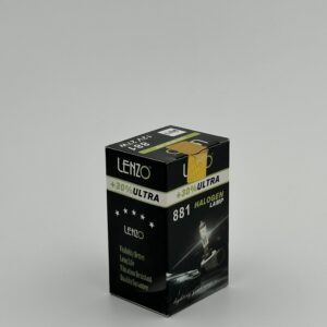 لامپ خودرو Lenzo / پایه 881 مدل استاندارد Lenzo ولت 12 ( بسته یک عددی )