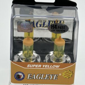 لامپ خودرو عقاب /پایه P45 (گرد) مدل Super Yellow (زرد) ولت 12 ( بسته دو عددی )