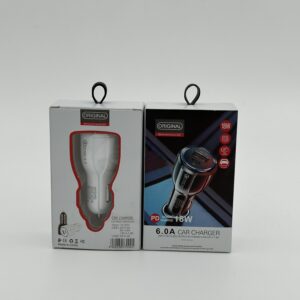 شارژر فندکی خودرو  – مدل پاور درایو 18 وات PD فست شارژ Fast charger  تایپ C