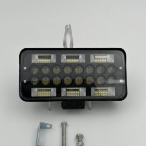 پرژکتور لنز دار – دو کنتاکت آفرودی /  12 – 24 ولت ( بسته یک عددی )