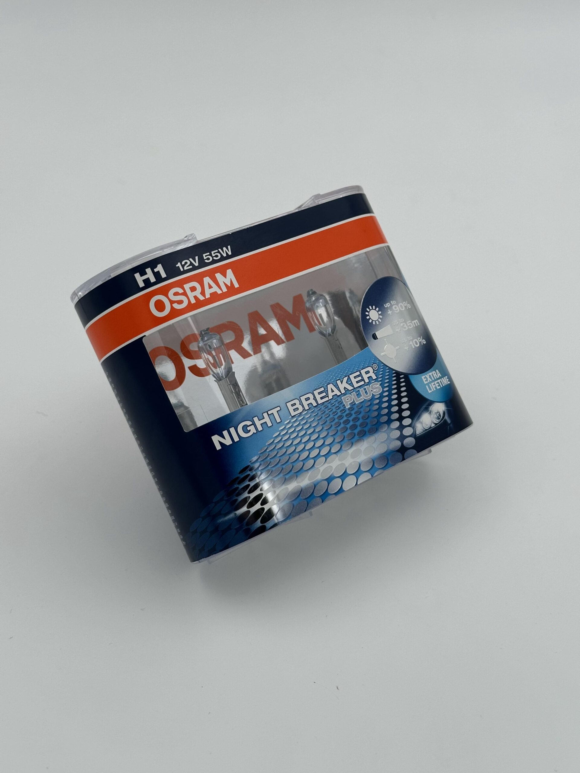 لامپ خودرو اسرام / مدل NBP پایه H1 ولت 12 ( بسته دو عددی ) - Image 7