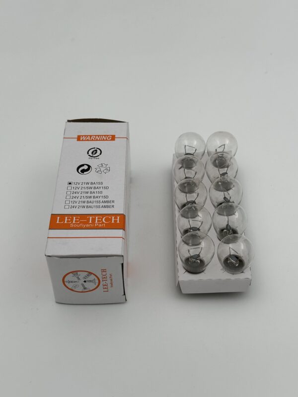 لامپ یک کنتاک LEE TECH - مدل P21W ولت 12 ( قیمت هر عدد ) - Image 3
