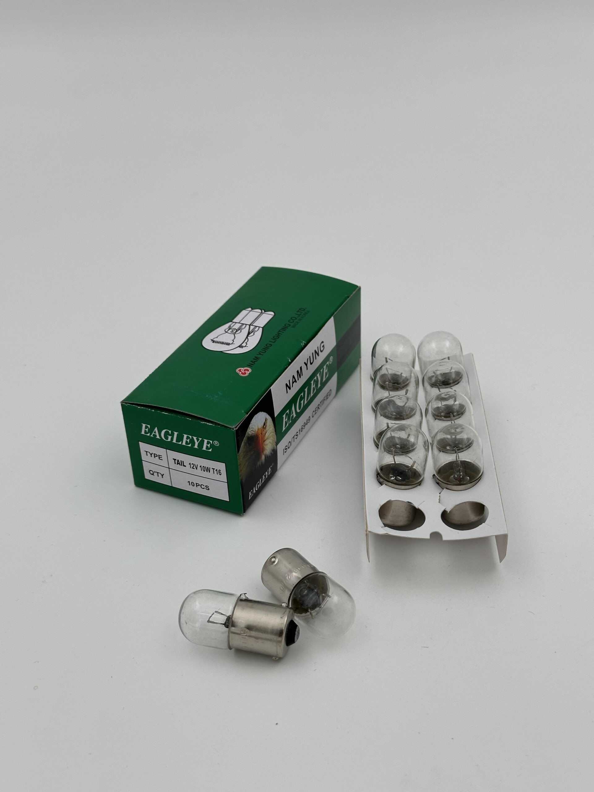 لامپ فندقی عقاب / مدل R10W ولت 12 ( قیمت هر عدد )