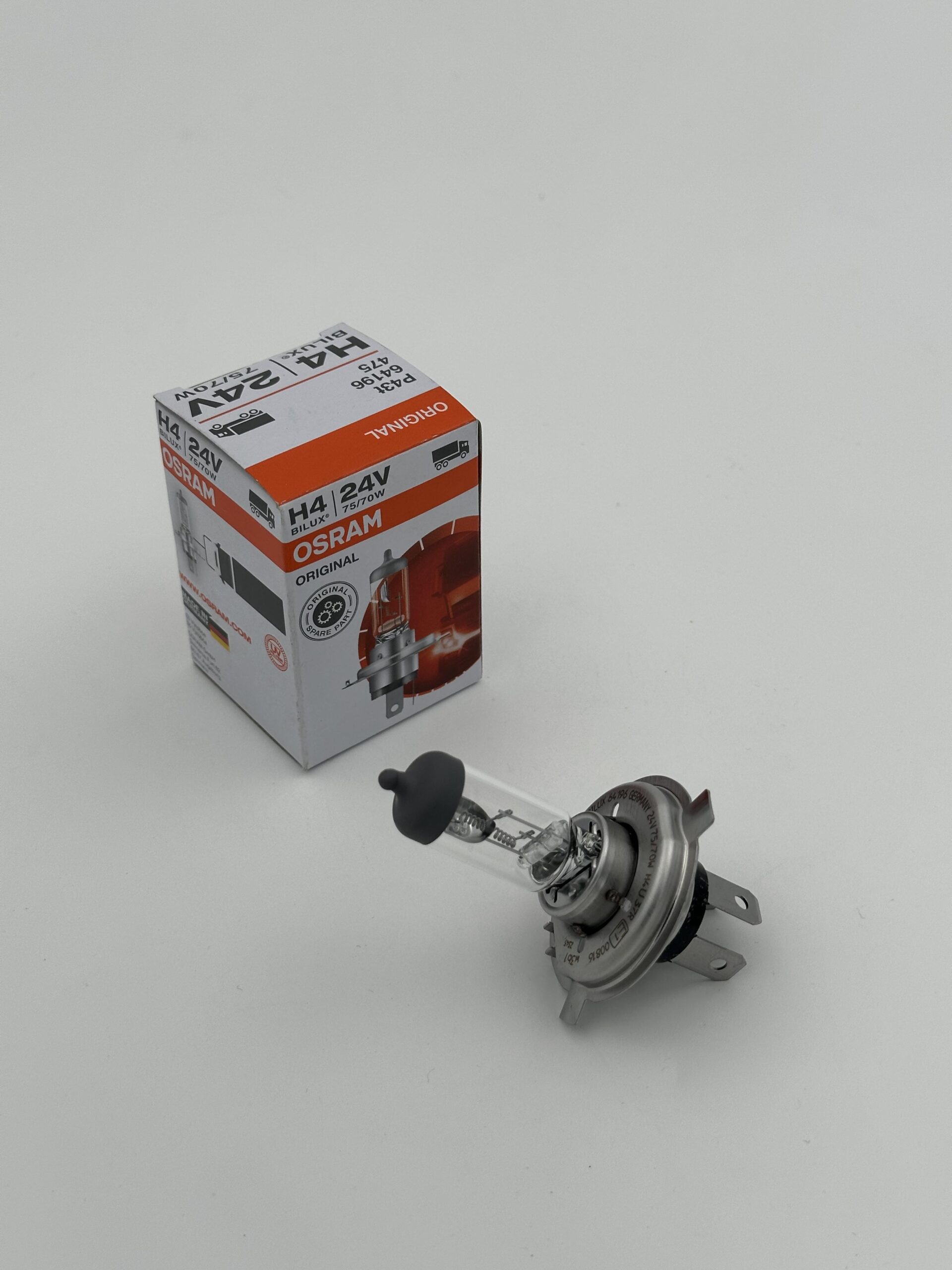 لامپ خودرو اسرام / پایه H4 ولت 24 ( بسته یک عددی ) - Image 5
