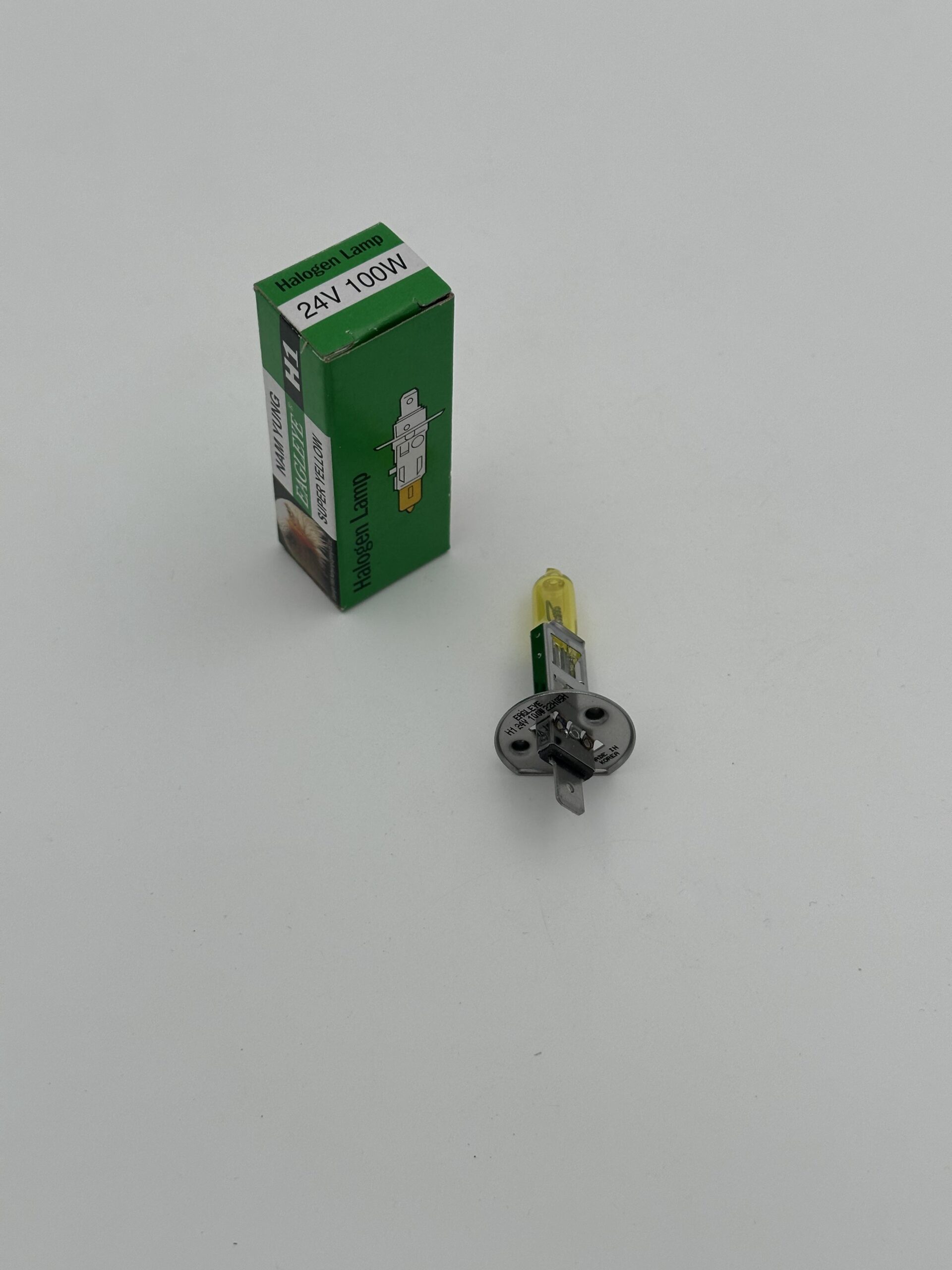 لامپ خودرو عقاب / پایه H1 مدل Super Yellow (زرد) ولت 24 ( بسته یک عددی ) - Image 4