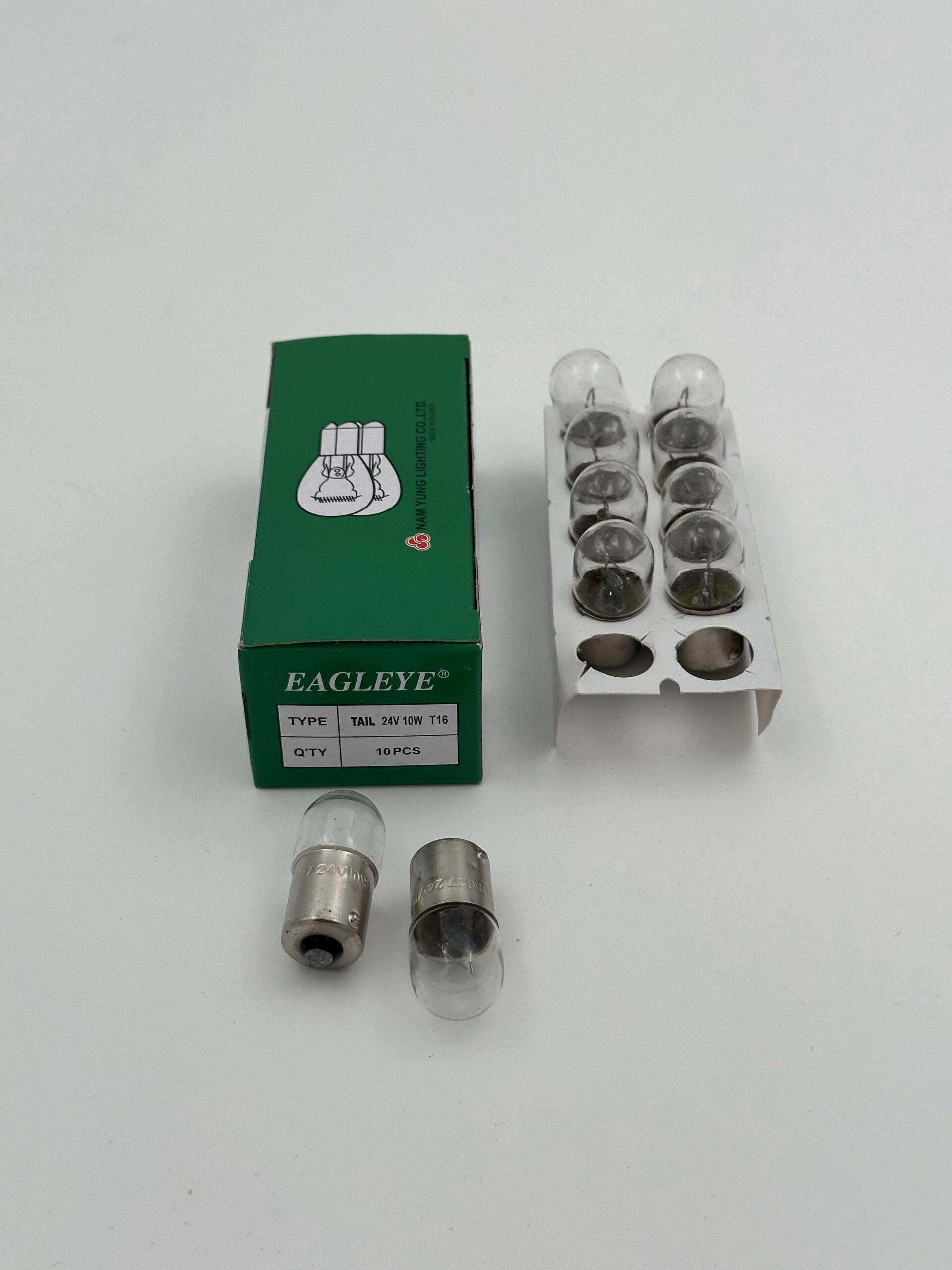 لامپ فندقی عقاب / W10 / ولت 24 ( قیمت هر عدد )