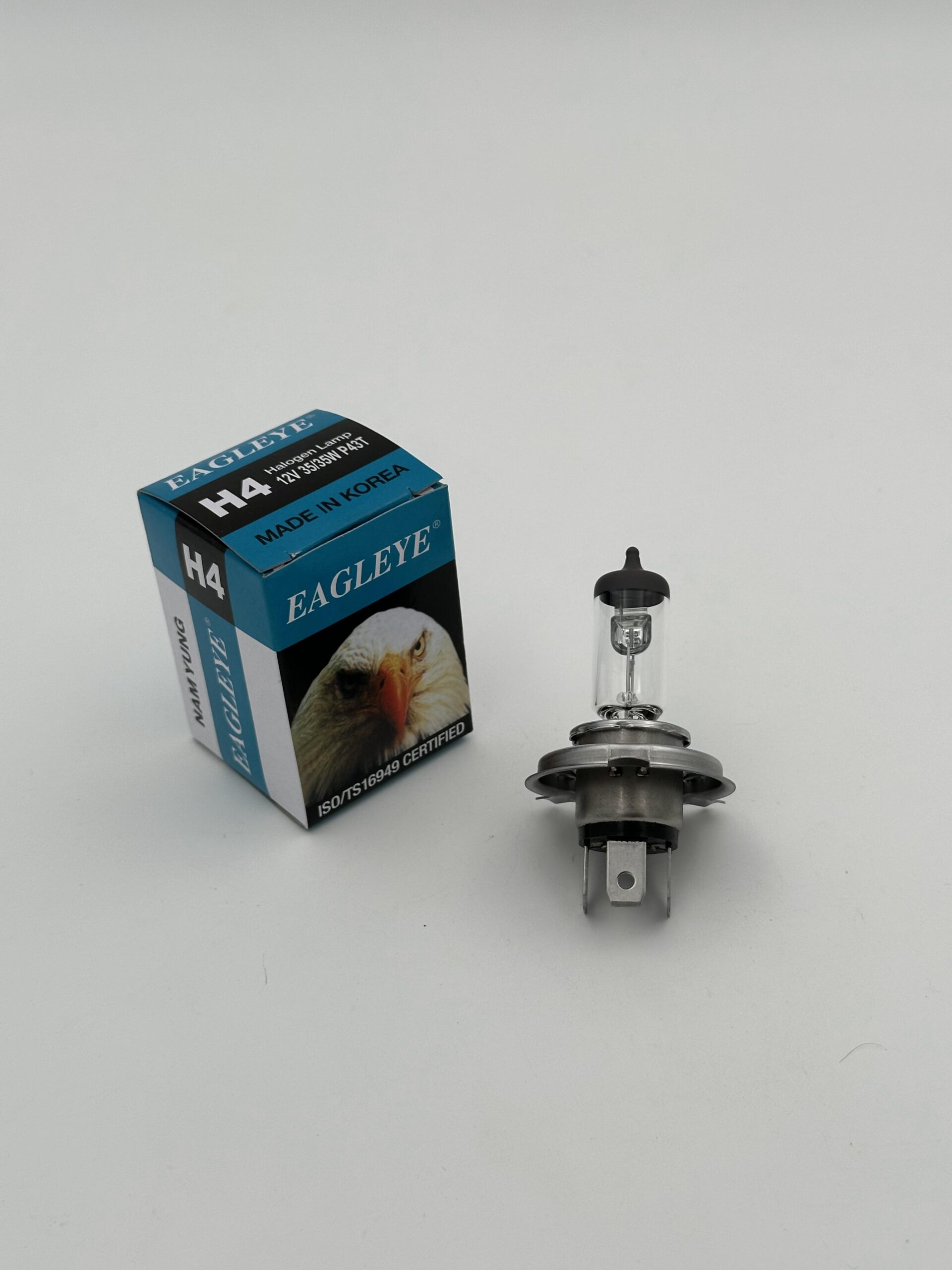 لامپ خودرو عقاب / پایه H4 ولت 12 ( بسته یک عددی )