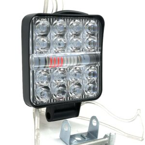 پرژکتور وسط فدرال پلیسی–16 ال-ای-دی–آفرودی / 12 – 24 ولت ( بسته یک عددی )