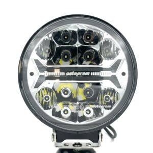 پرژکتور آفرودی گرد 9 اینچ اصلی / 12-24 ولت ( بسته یک عددی )