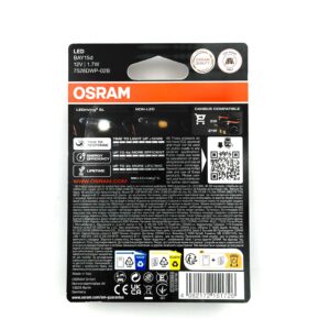 لامپ خودرو دو  کنتاکت اسرام / مدل (BAY15d) LED ولت 12 ( بسته دو عددی )