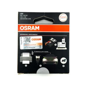 لامپ خودرو اسرام / آریایی NIGHT BREAKER LED ( سِکن سفید ) ولت 12