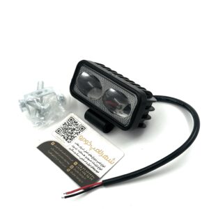 پروژکتور قرمز مه شکنی LED دو لنز خطی دو سیم – بسته تک‌ عددی