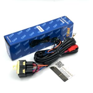دسته سیم کشی تقویت و آفتامات چراغ سوکت سه خار – 12 ولت – کامل